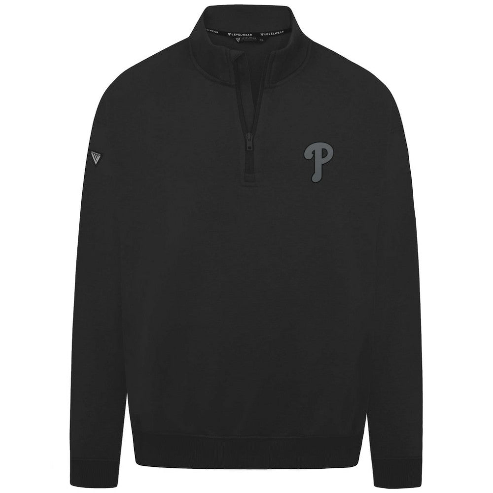 Philadelphia Phillies Levelwear Murray Nightfall Quarter-Zip Top - MLB
