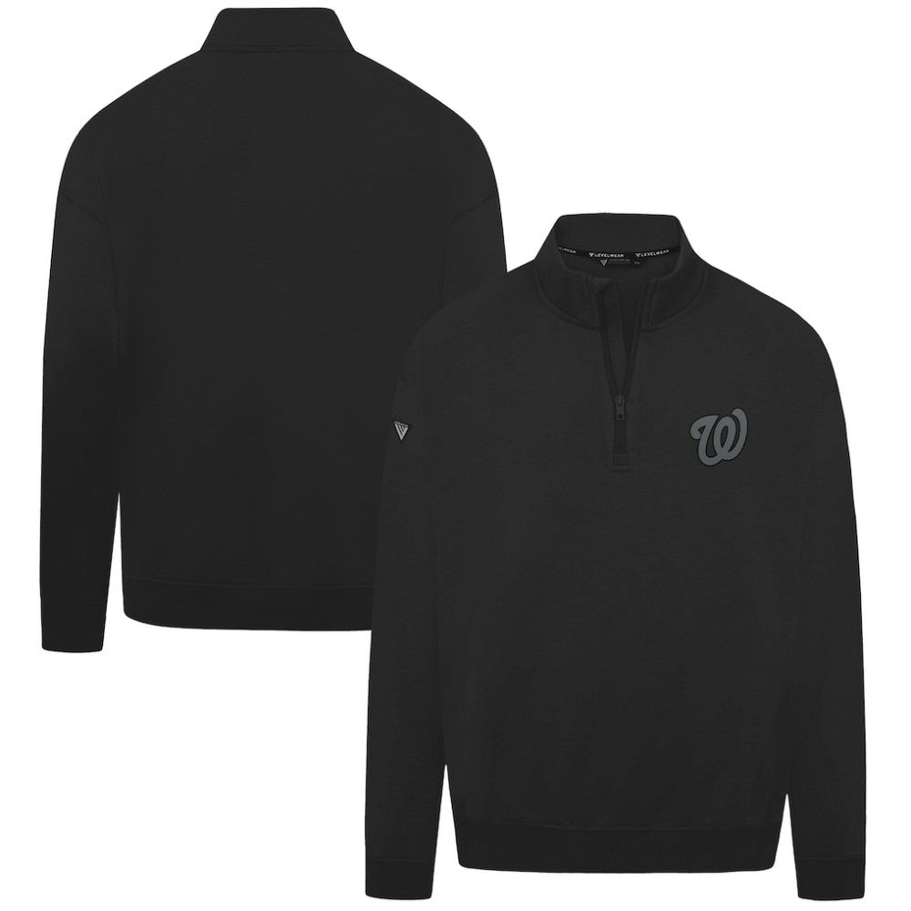 Washington Nationals Levelwear Murray Nightfall Quarter-Zip Top - MLB