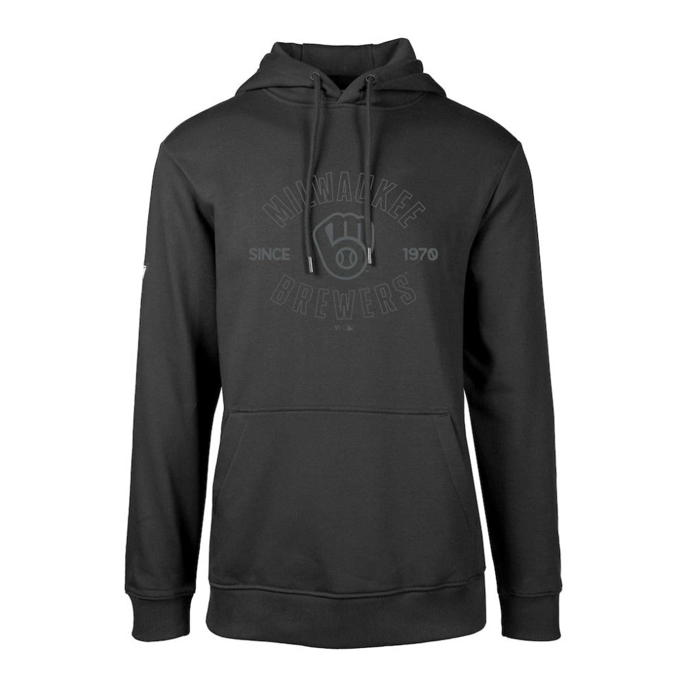 Milwaukee Brewers Levelwear Podium Abyssal Pullover Hoodie - MLB