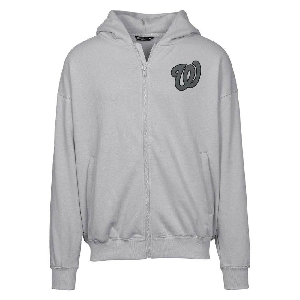 Washington Nationals Levelwear Uphill Abyssal Full-Zip Hoodie - MLB