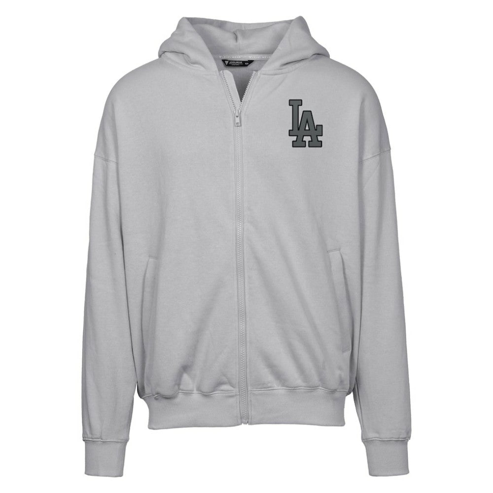 Los Angeles Dodgers Levelwear Uphill Abyssal Full-Zip Hoodie - MLB