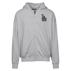 Los Angeles Dodgers Levelwear Uphill Abyssal Full-Zip Hoodie - MLB
