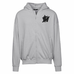 Miami Marlins Levelwear Uphill Abyssal Full-Zip Hoodie - MLB