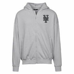 New York Mets Levelwear Uphill Abyssal Full-Zip Hoodie - MLB