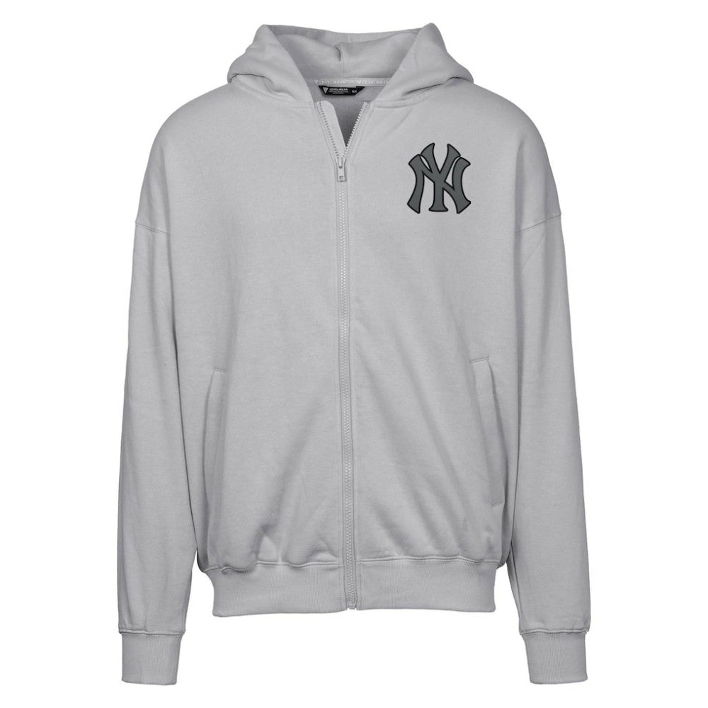 New York Yankees Levelwear Uphill Abyssal Full-Zip Hoodie - MLB