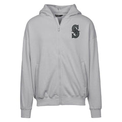 Seattle Mariners Levelwear Uphill Abyssal Full-Zip Hoodie - MLB