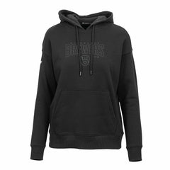 Milwaukee Brewers Levelwear Women's Adorn Darkmoon Pullover Hoodie - MLB