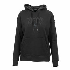 New York Mets Levelwear Women's Adorn Darkmoon Pullover Hoodie - MLB