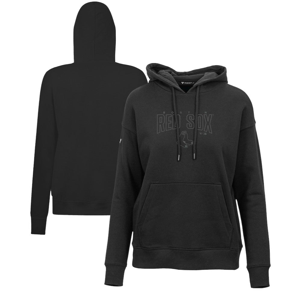 Boston Red Sox Levelwear Women's Adorn Darkmoon Pullover Hoodie - MLB