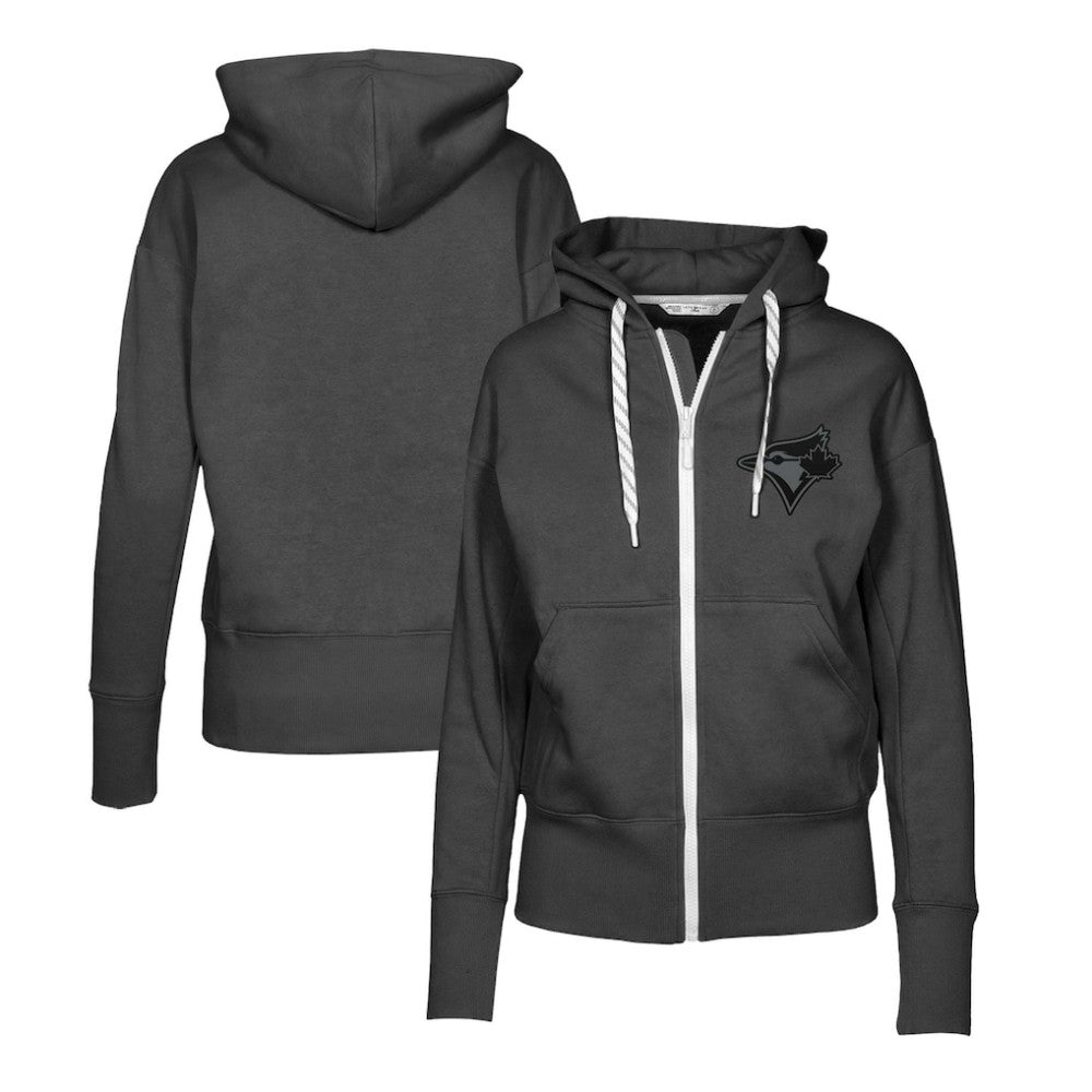 Toronto Blue Jays Levelwear Women's Gardinia Nightfall Full-Zip Hoodie - MLB
