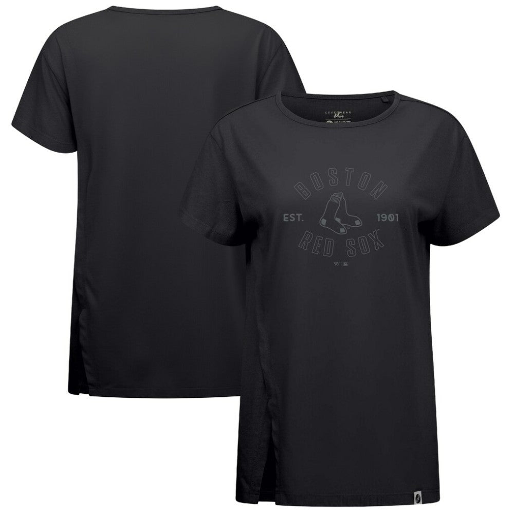 Boston Red Sox Levelwear Women's Influx Abyssal T-Shirt - MLB