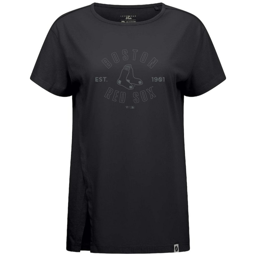 Boston Red Sox Levelwear Women's Influx Abyssal T-Shirt - MLB