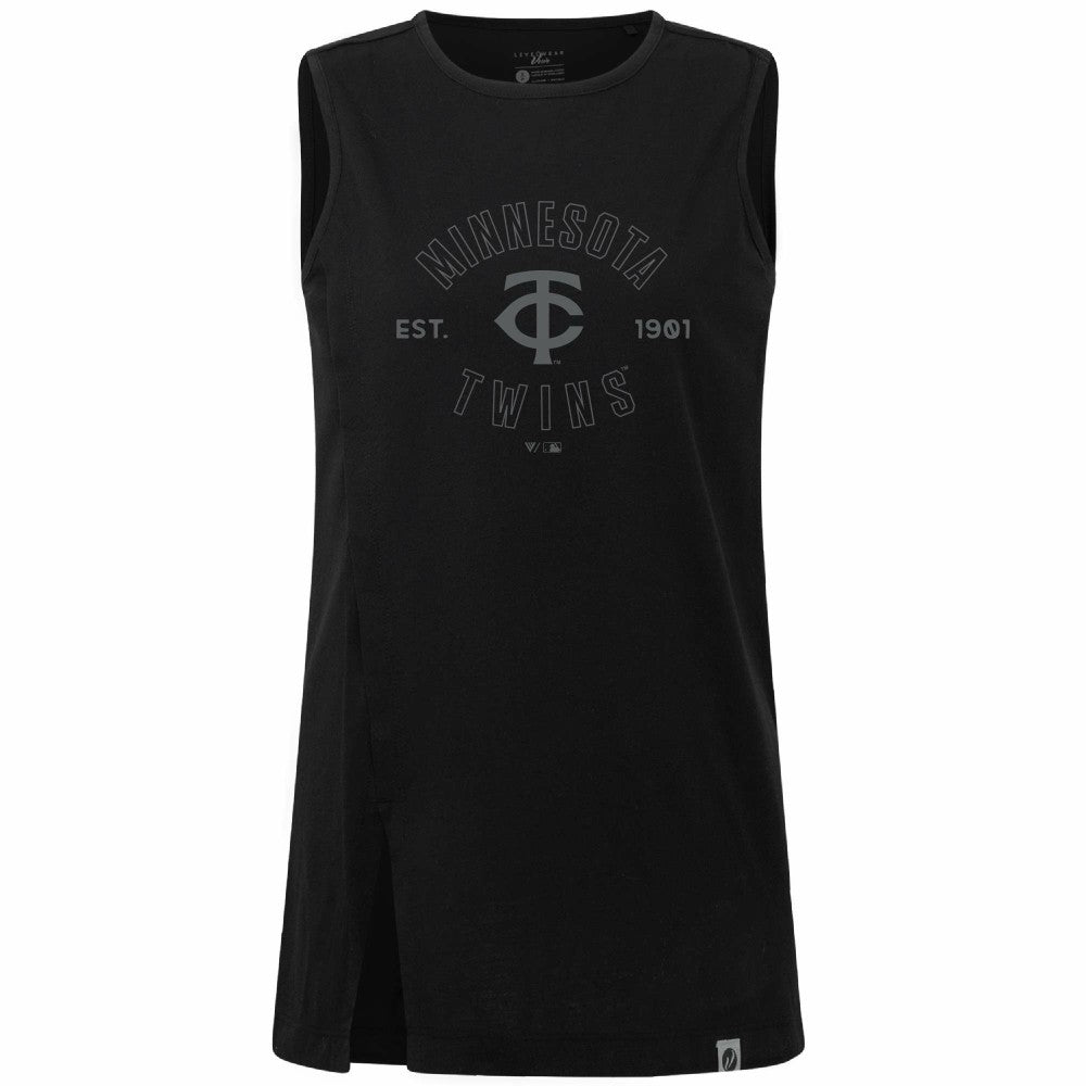 Minnesota Twins Levelwear Women's Influx Abyssal Tank Top - MLB