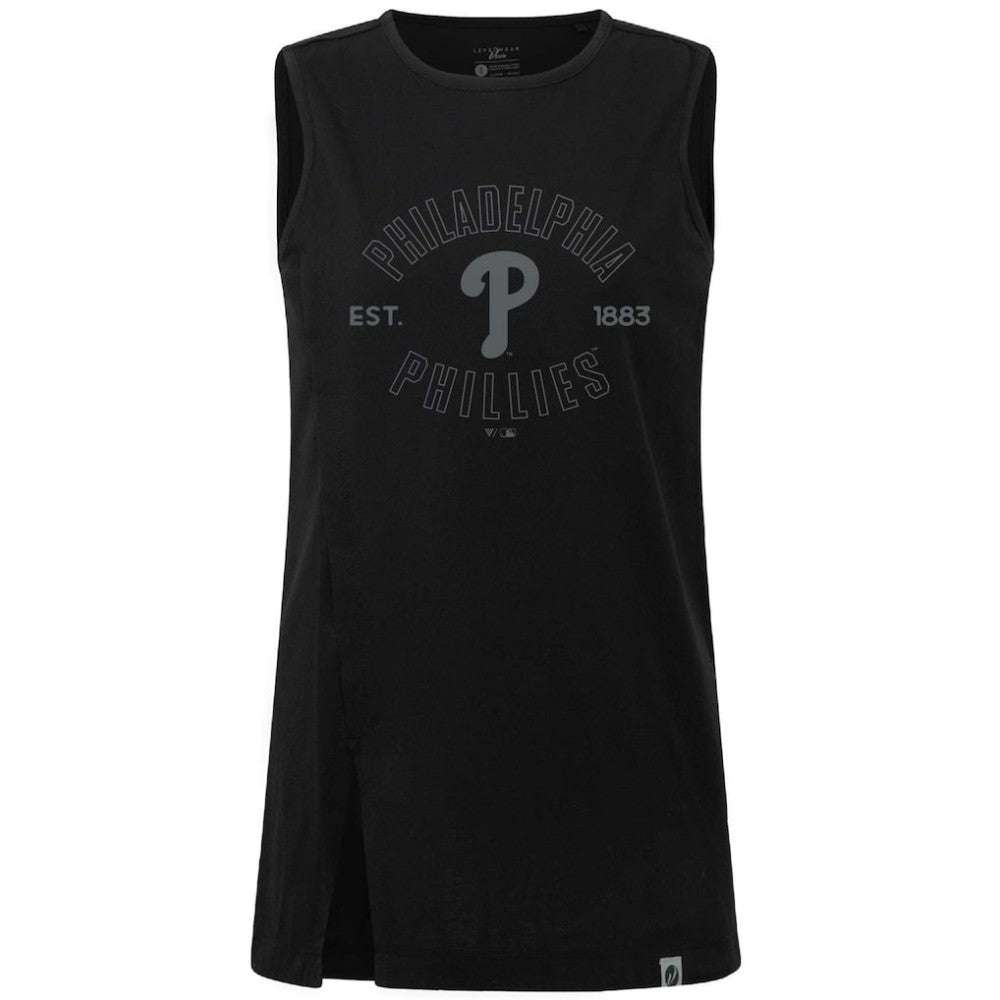 Philadelphia Phillies Levelwear Women's Influx Abyssal Tank Top - MLB