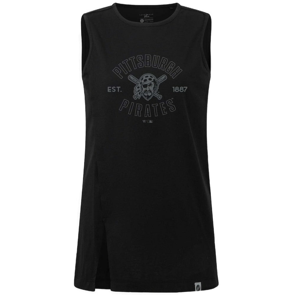 Pittsburgh Pirates Levelwear Women's Influx Abyssal Tank Top - MLB