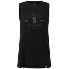 Seattle Mariners Levelwear Women's Influx Abyssal Tank Top - MLB