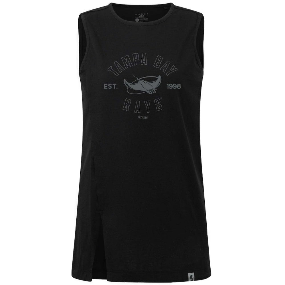 Tampa Bay Rays Levelwear Women's Influx Abyssal Tank Top - MLB