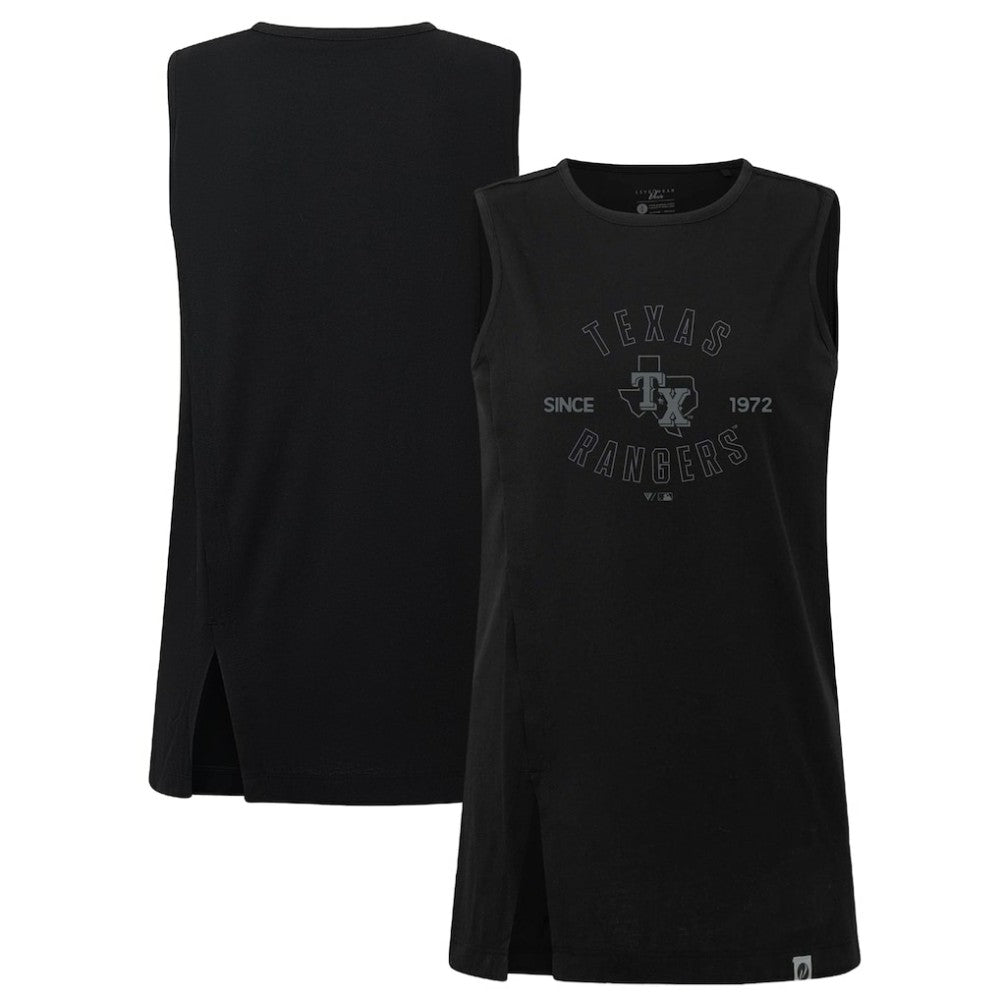Texas Rangers Levelwear Women's Influx Abyssal Tank Top - MLB