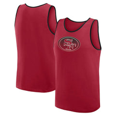 San Francisco 49ers Logo Athletic Unmatched Success Tank Top Scarlet | NFL