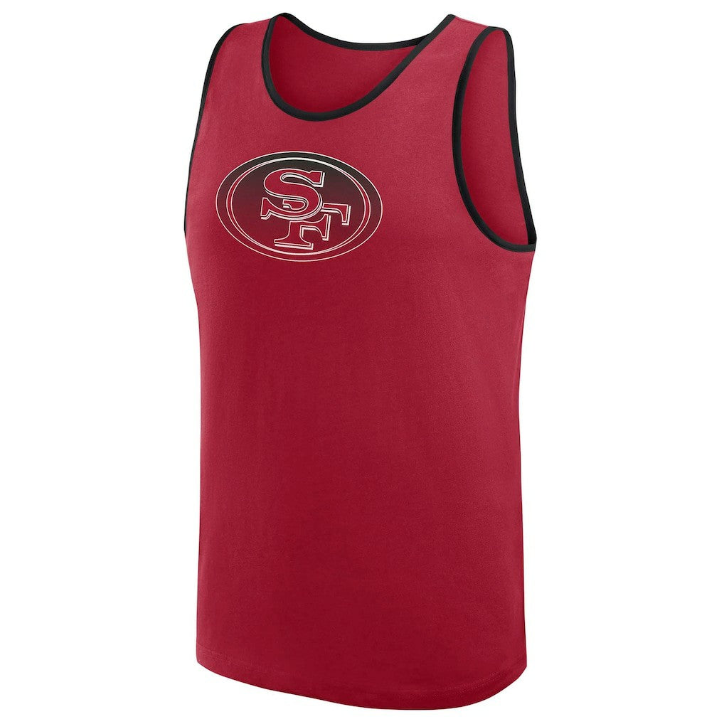 San Francisco 49ers Logo Athletic Unmatched Success Tank Top Scarlet | NFL