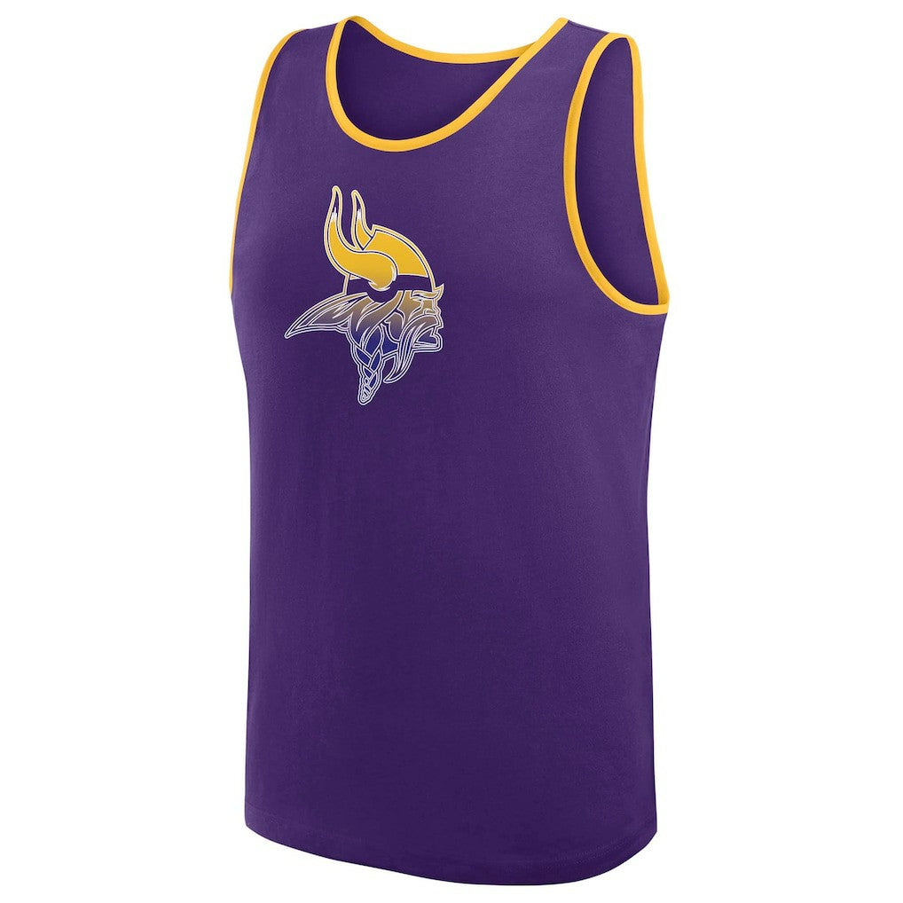 Minnesota Vikings Logo Athletic Unmatched Success Tank Top Purple | NFL