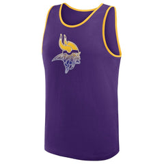 Minnesota Vikings Logo Athletic Unmatched Success Tank Top Purple | NFL