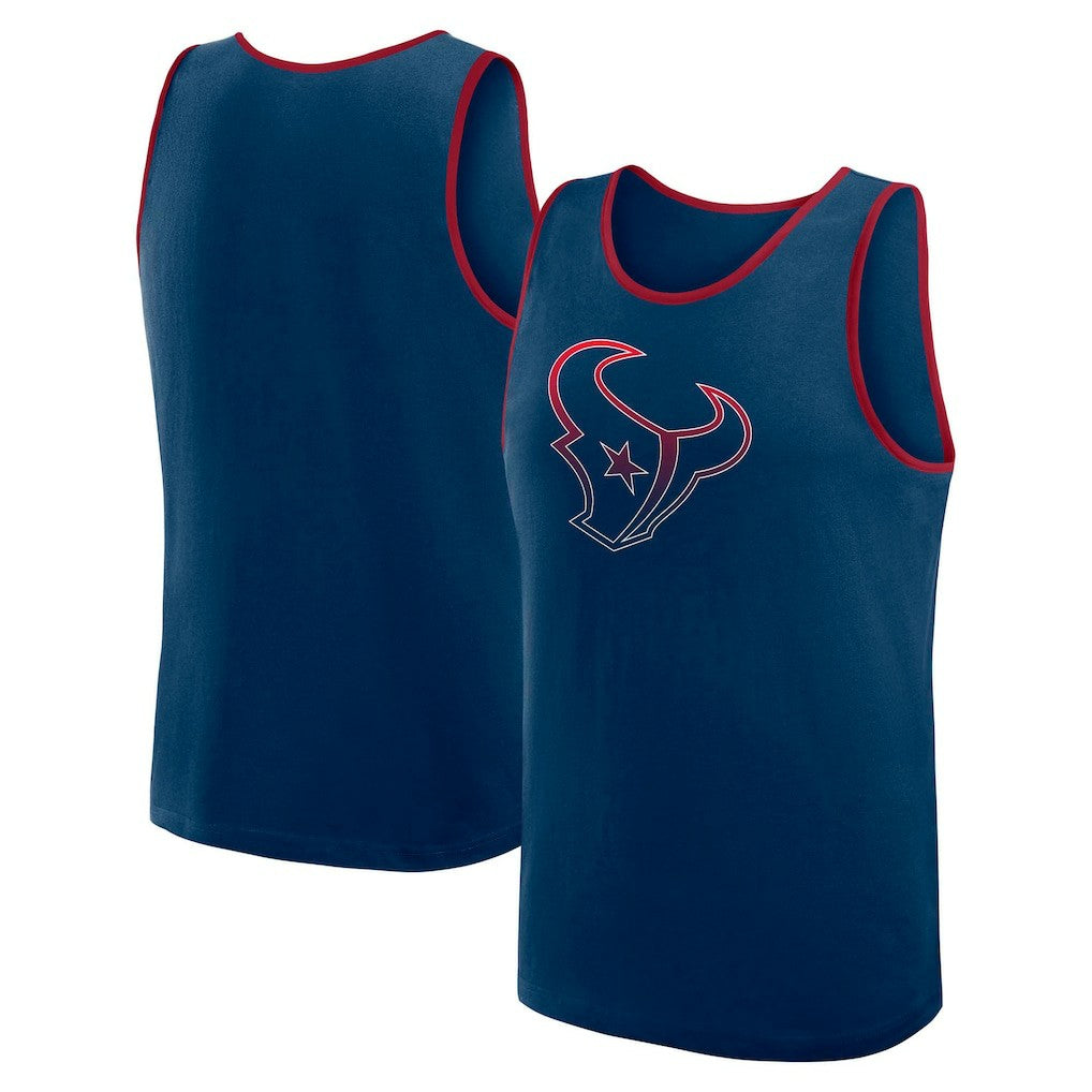 Houston Texans Logo Athletic Unmatched Success Tank Top Navy | NFL