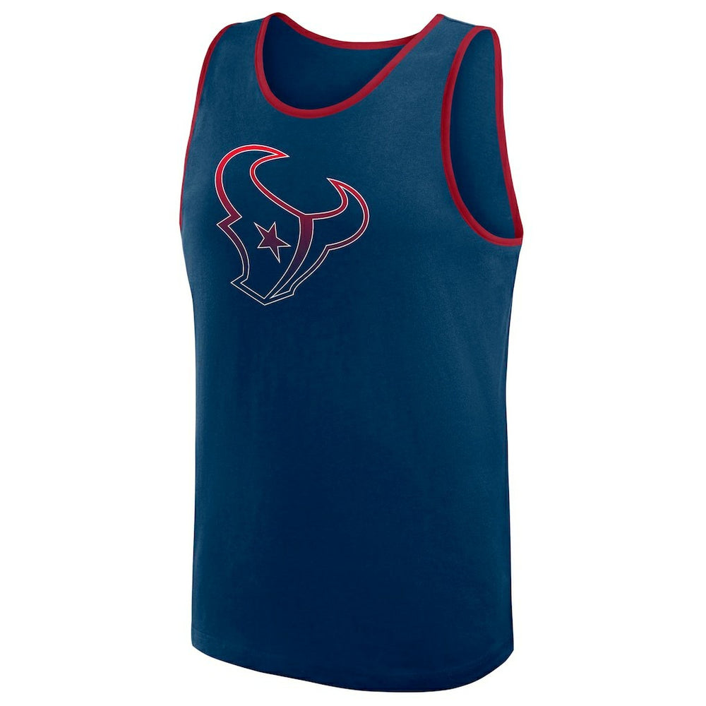 Houston Texans Logo Athletic Unmatched Success Tank Top Navy | NFL
