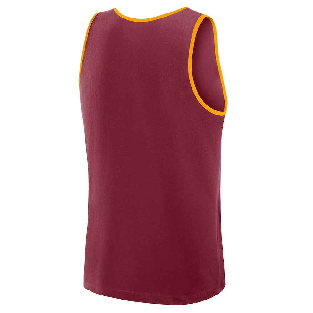 Washington Commanders Logo Athletic Unmatched Success Tank Top Burgundy | NFL