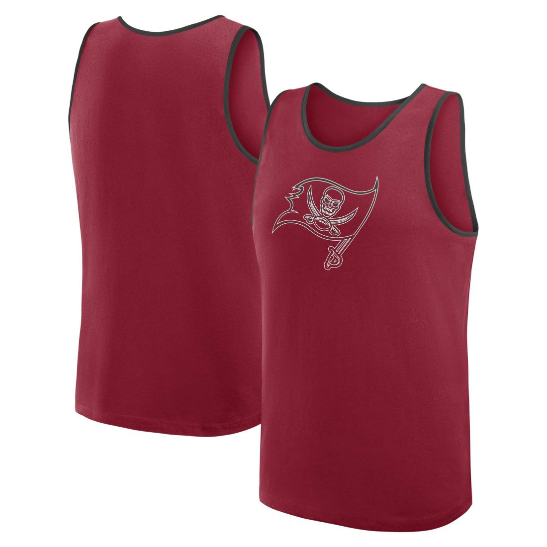 Tampa Bay Buccaneers Logo Athletic Unmatched Success Tank Top Red | NFL