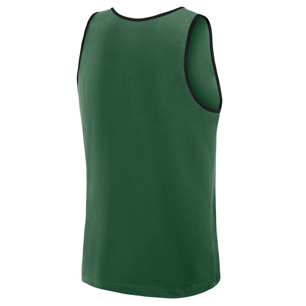 New York Jets Logo Athletic Unmatched Success Tank Top Green | NFL