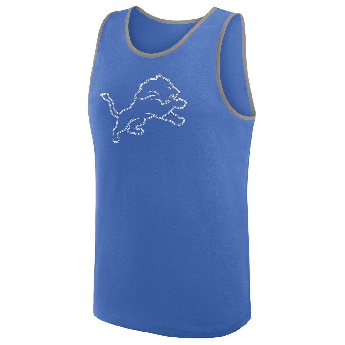 Detroit Lions Logo Athletic Unmatched Success Tank Top Blue | NFL