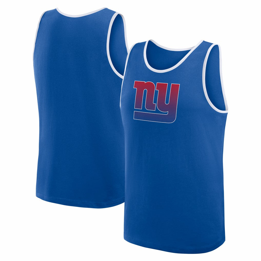 New York Giants Logo Athletic Unmatched Success Tank Top Royal | NFL