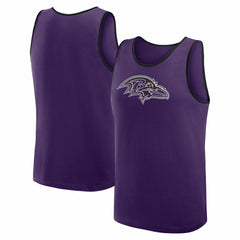 Baltimore Ravens Logo Athletic Unmatched Success Tank Top Purple | NFL
