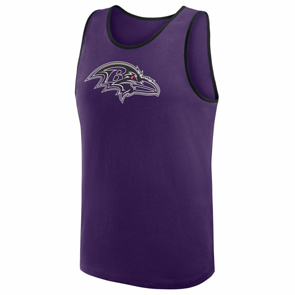 Baltimore Ravens Logo Athletic Unmatched Success Tank Top Purple | NFL