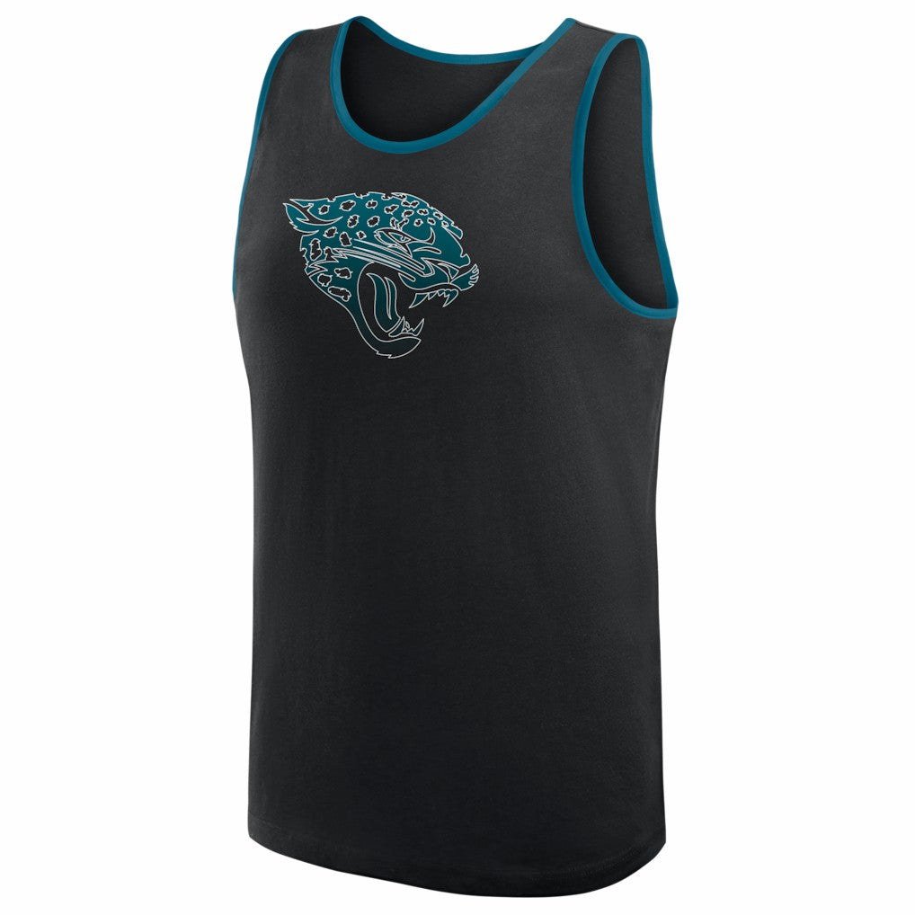 Jacksonville Jaguars Logo Athletic Unmatched Success Tank Top Black | NFL