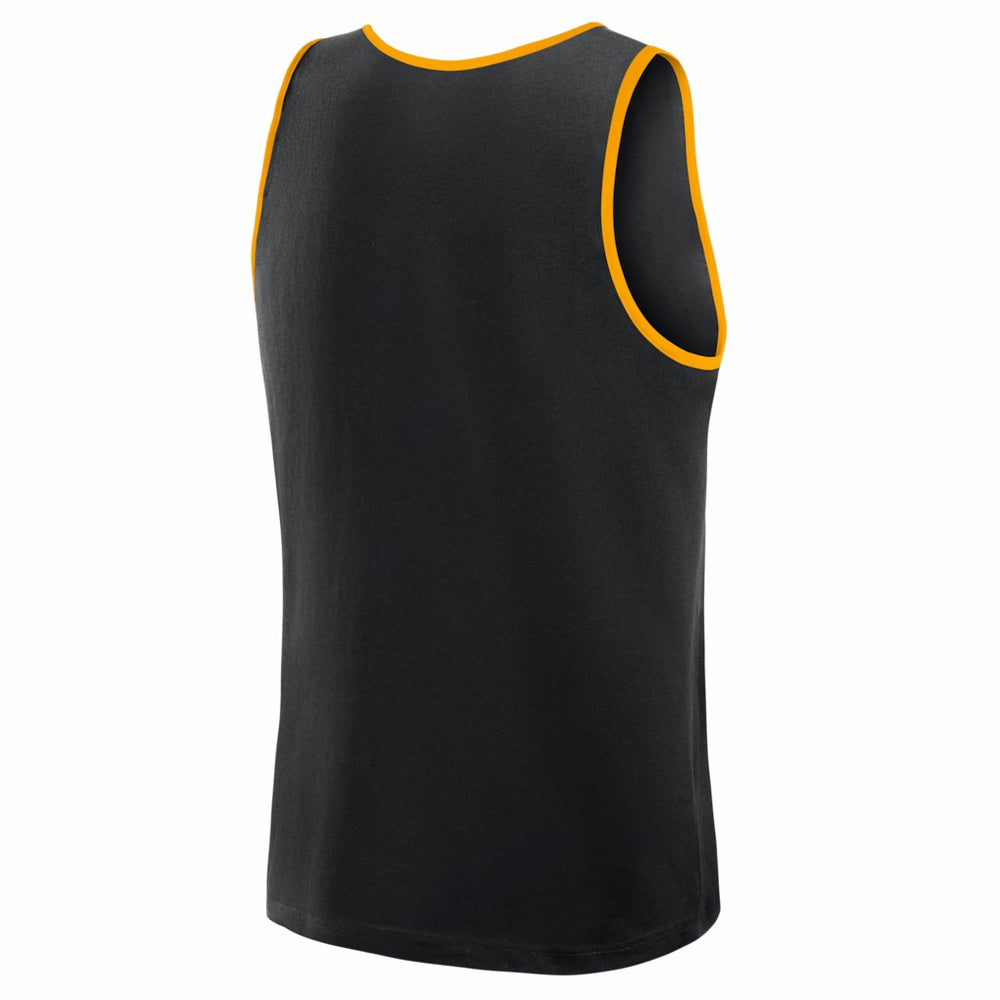 Pittsburgh Steelers Logo Athletic Unmatched Success Tank Top Black | NFL