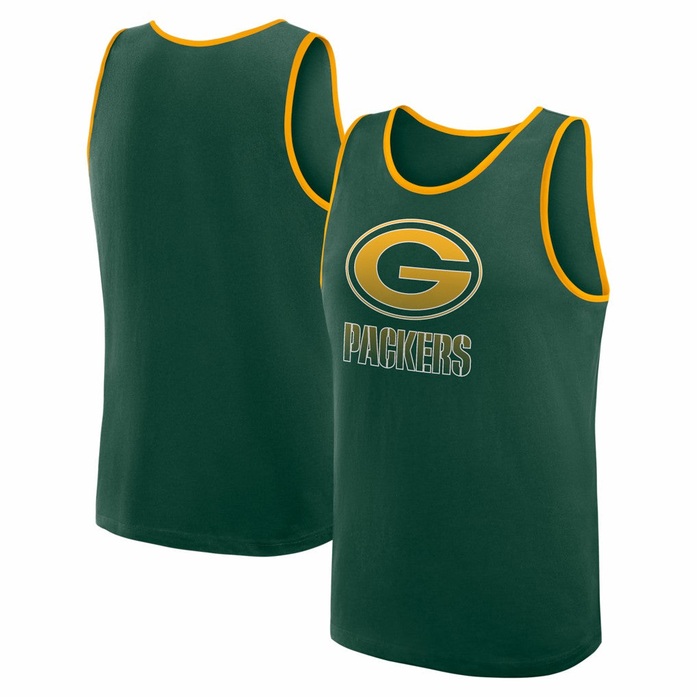 Green Bay Packers Logo Athletic Unmatched Success Tank Top Green | NFL