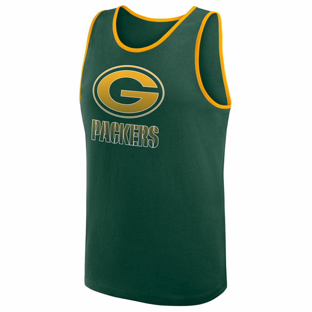Green Bay Packers Logo Athletic Unmatched Success Tank Top Green | NFL