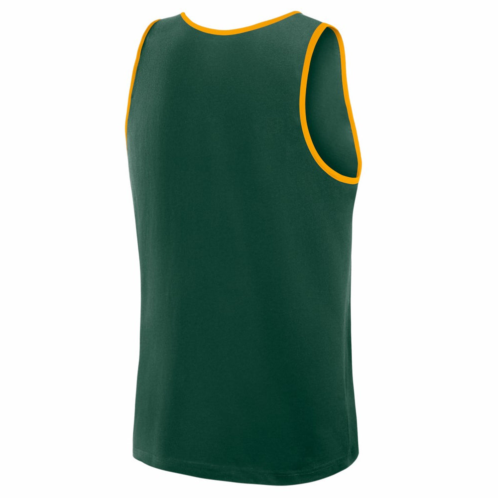 Green Bay Packers Logo Athletic Unmatched Success Tank Top Green | NFL