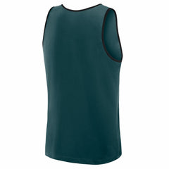 Philadelphia Eagles Logo Athletic Unmatched Success Tank Top Green | NFL