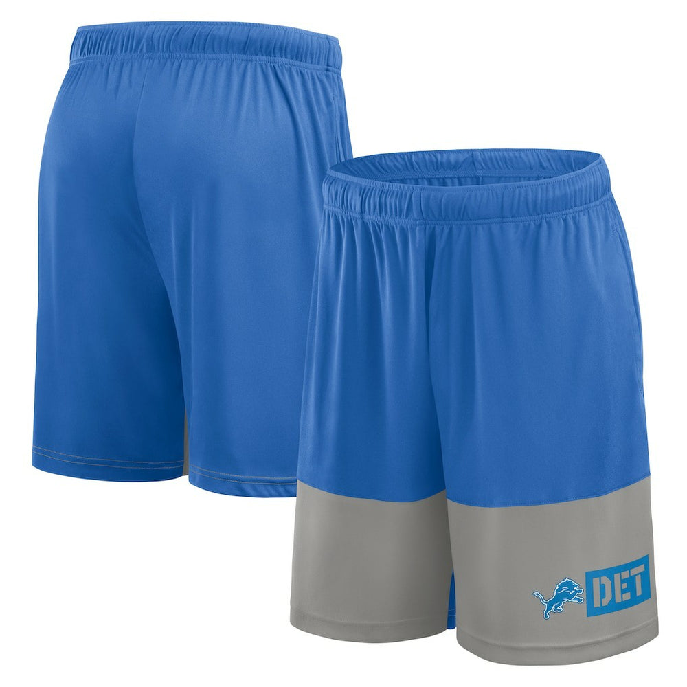 Detroit Lions Logo Athletic Best of the Best Shorts Blue | NFL
