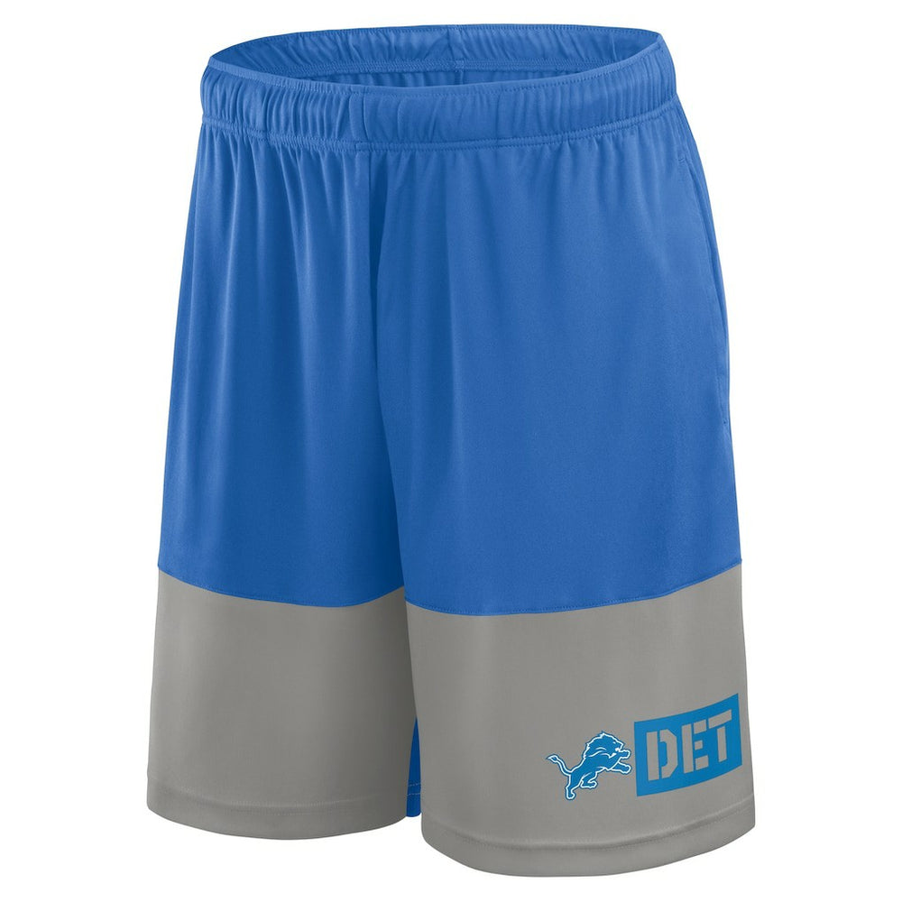 Detroit Lions Logo Athletic Best of the Best Shorts Blue | NFL