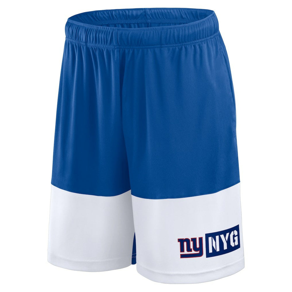New York Giants Logo Athletic Best of the Best Shorts Royal | NFL