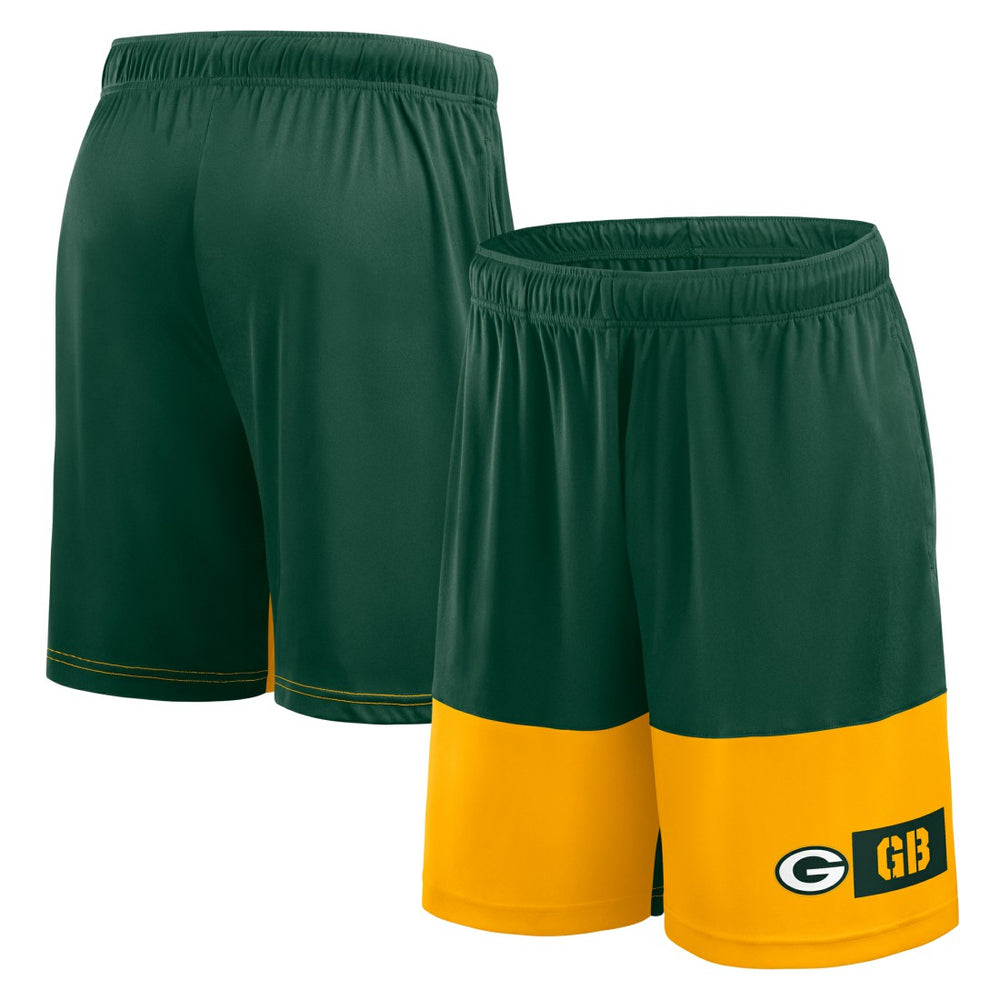 Green Bay Packers Logo Athletic Best of the Best Shorts Green | NFL