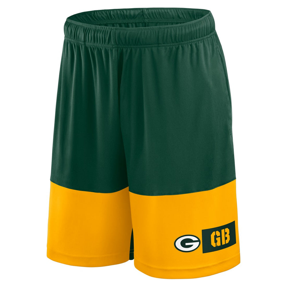 Green Bay Packers Logo Athletic Best of the Best Shorts Green | NFL