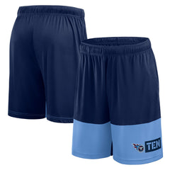Tennessee Titans Logo Athletic Best of the Best Shorts Navy | NFL