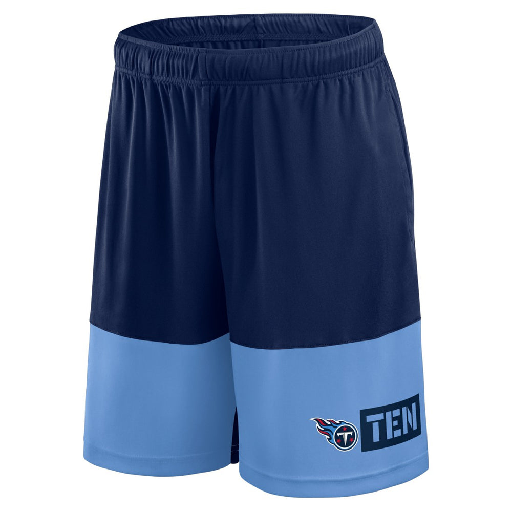 Tennessee Titans Logo Athletic Best of the Best Shorts Navy | NFL