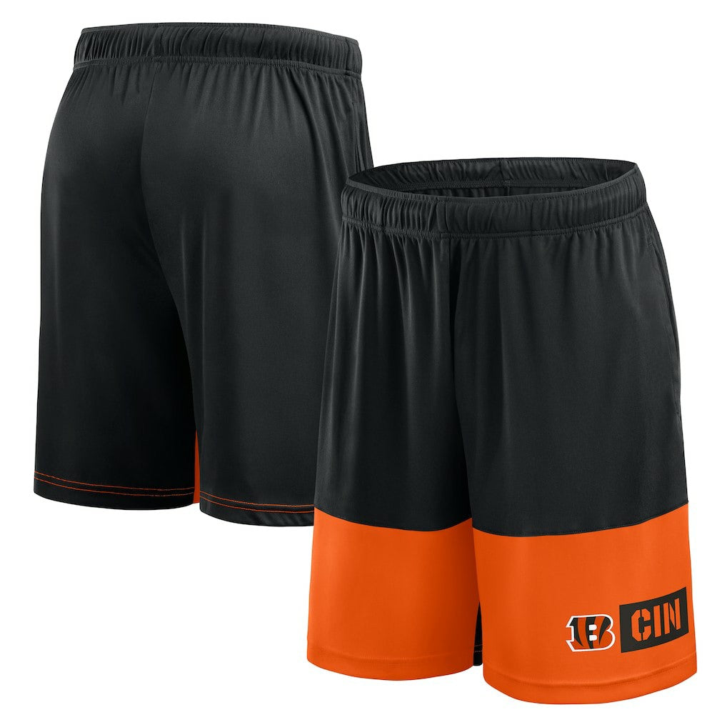 Cincinnati Bengals Logo Athletic Best of the Best Shorts Black | NFL