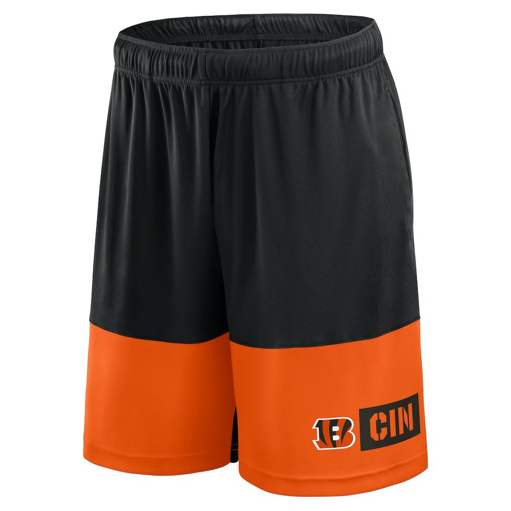 Cincinnati Bengals Logo Athletic Best of the Best Shorts Black | NFL